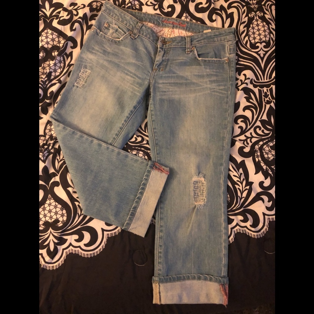 American 🦅 Denim Capris